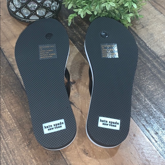 1 LEFT!! Kate Spade sandals Milli flip flops 6 - Picture 3 of 7
